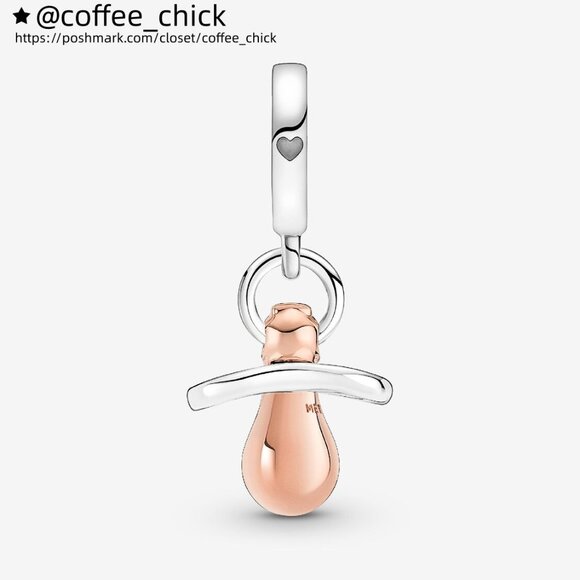 Pandora Baby Pacifier Dangle Charm - Picture 2 of 6